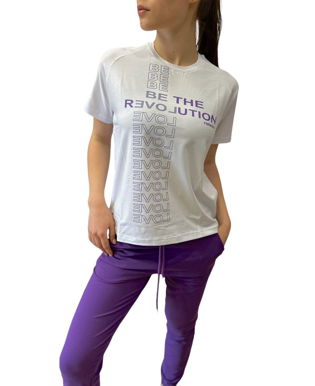 Дамска тениска Revolution Purple