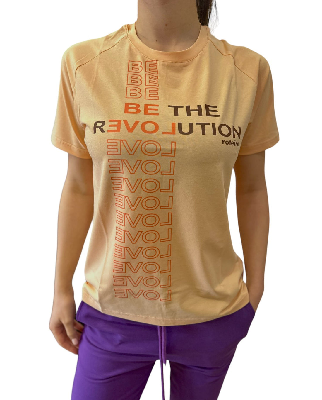 Дамска тениска Revolution Yellow