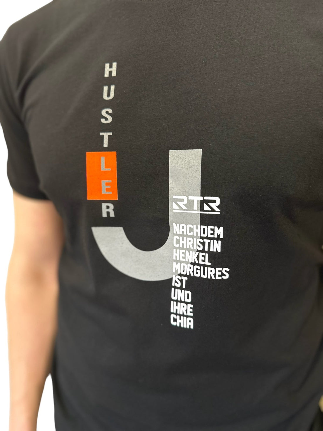 Мъжка тениска Hustler Black